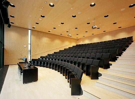 auditorium chairs in black finish