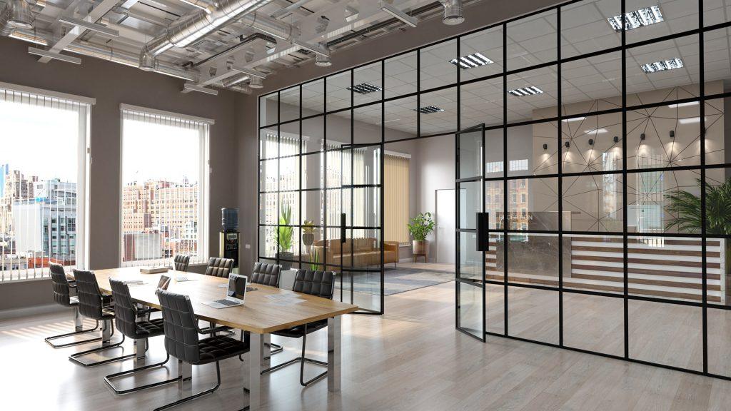 office chair and conference table