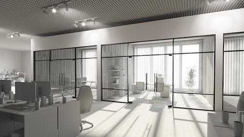 glass partition