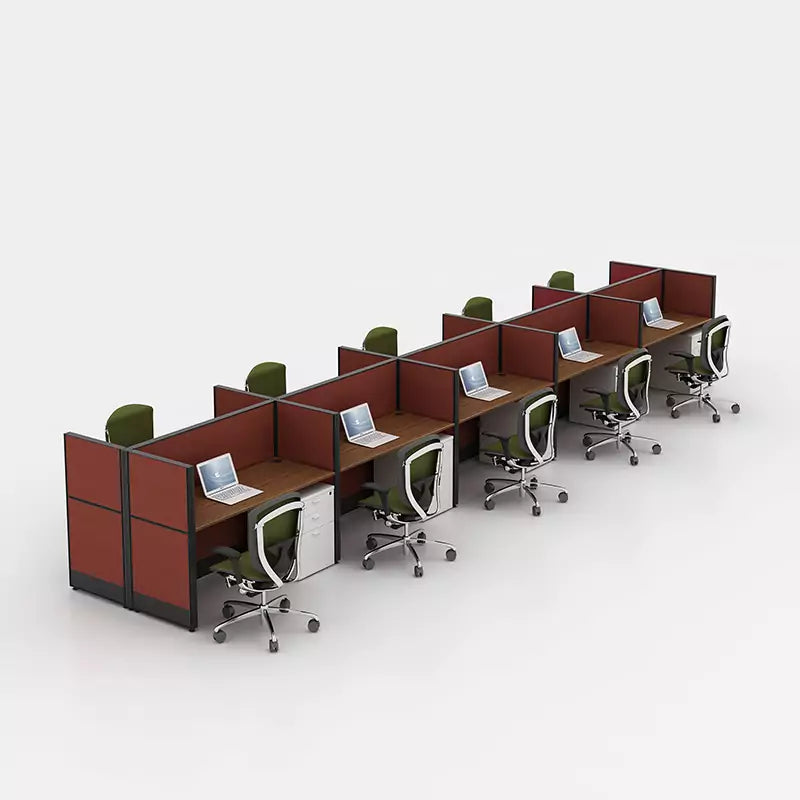Ten Cubicles Ten-seater office cubicle